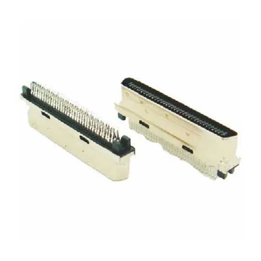 1,27 mm serie 36phood rechte exit split type