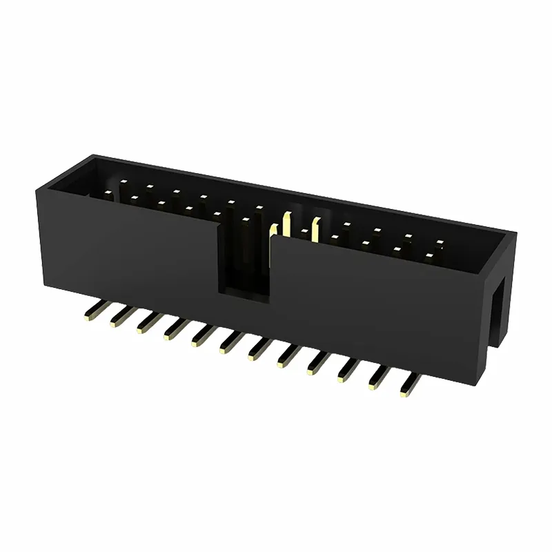 2,54 mm doos koptekst dubbele rij smt