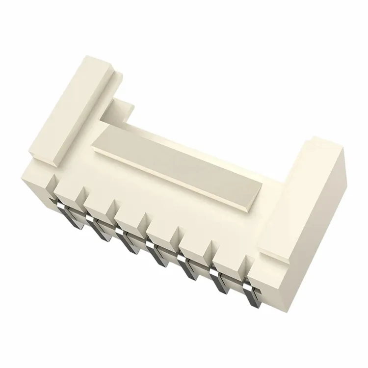 2,5 mm wafeltje enkele rij haakse DIP H7,2 mm