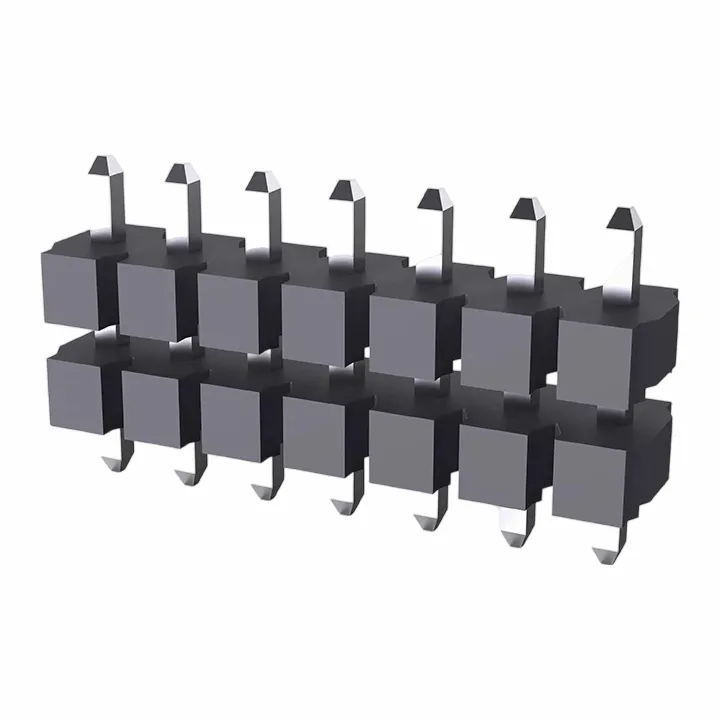 5,08 mm pin koptekst enkele rij dubbele plastic rechte recht